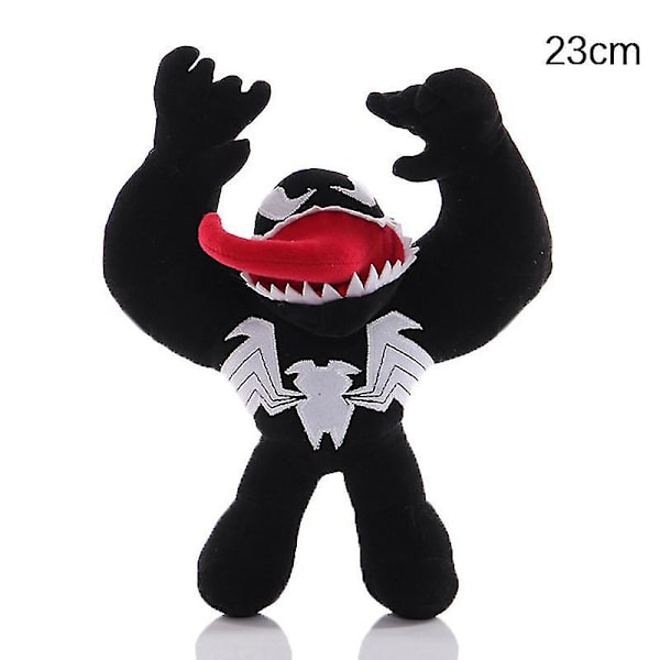 1kpl 23cm Avengers Venom Spider Man pehmolelut Pehmeät täytetyt eläimet Sarjakuvanukke [DB] 1