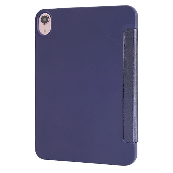 iPad Air 11 (2024) Kotelo PU Nahka+Silikoni Origami Jalusta Suojakuori - Musta [db] Multicolor Dark Blue