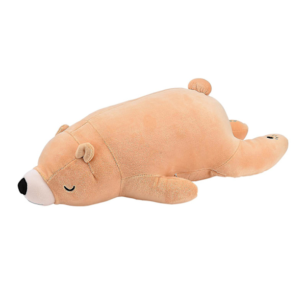 Isbjørn Plysdyr til Børn, Kawaii Plys Legetøj Hvalp Ting til Småbørn Sød Blød DB Brown 55cm