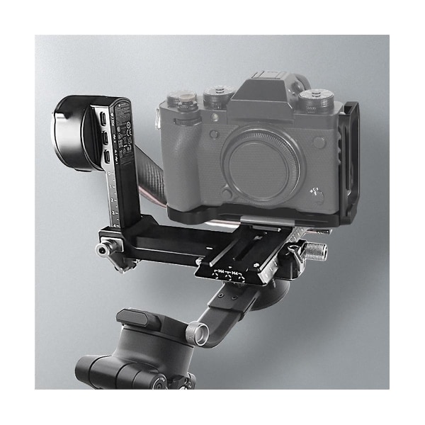 X-t5-kameran L-tyypin pikakiinnityslevyn vaaka- ja pystysuuntainen L-levyn laajennussuojaalusta,