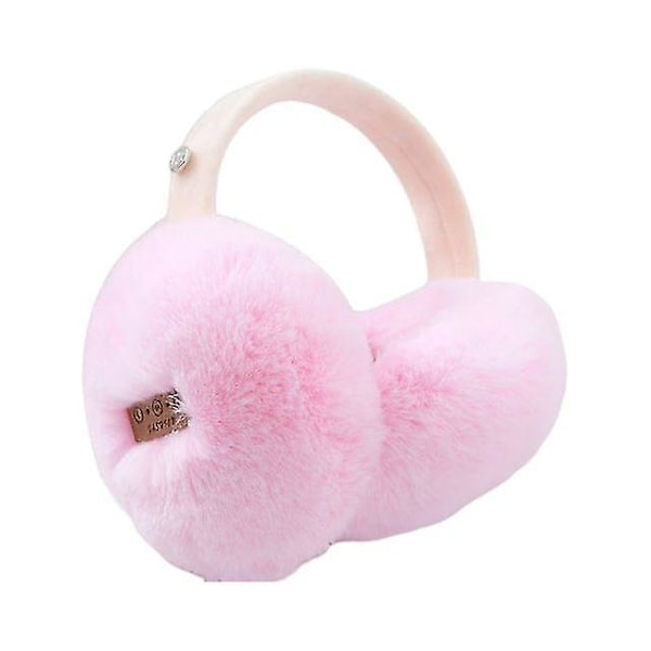 2024 Uudet Unisex Talvi Lämpimät Bluetooth-Korvanlämmittimet Langattomat Pehmeät Kuulokkeet Musiikki Korvanlämmittimet [DB] Pink