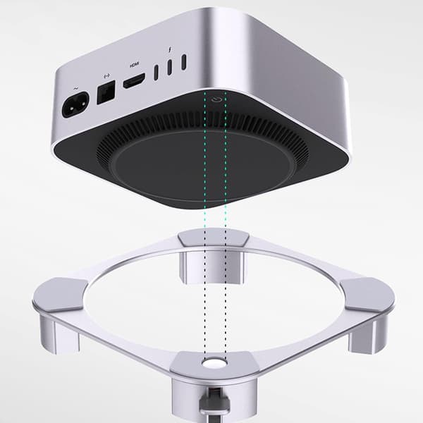 til stationær CPU til computertilbehør til pc med robust materiale, justerbare beslag med stabilt design, kompakte computerstandere pa[DB]