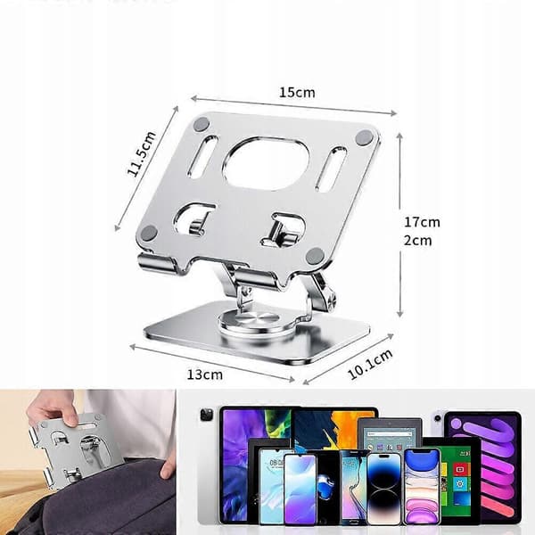 Sterk Stativ Tablettholder For Telefon Justerbar [DB] gray