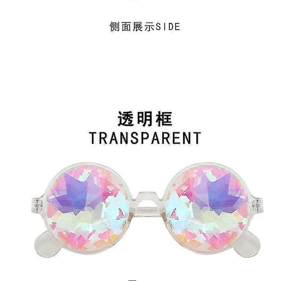 1-pack Kalejdoskopglasögon [DB] transparent