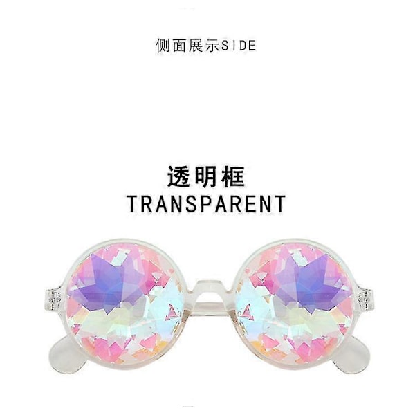 1 Pakkaus Kaleidoskooppilasit [DB] transparent