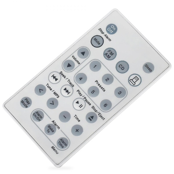 Ny fjärrkontroll ersatt för Bose Wave musiksystem Awrcc1 Awrcc2 Aka Wave Radio/cd Ii (vit färg) [DB]