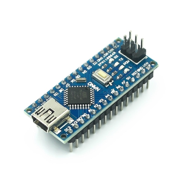 För Nano Mini / Type-c / Micro USB Med Bootloader-kompatibel röd styrenhet för Arduino Ch340 USB drivrutin 16mhz Atmega328p(Mini USB svetsning)