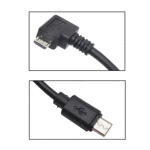 Länk USB-kabel Sladd Tråd För Nzxt Kraken X73 X53 X63 CPU Vattenkylare Svart [Db] 90 Degree Connector