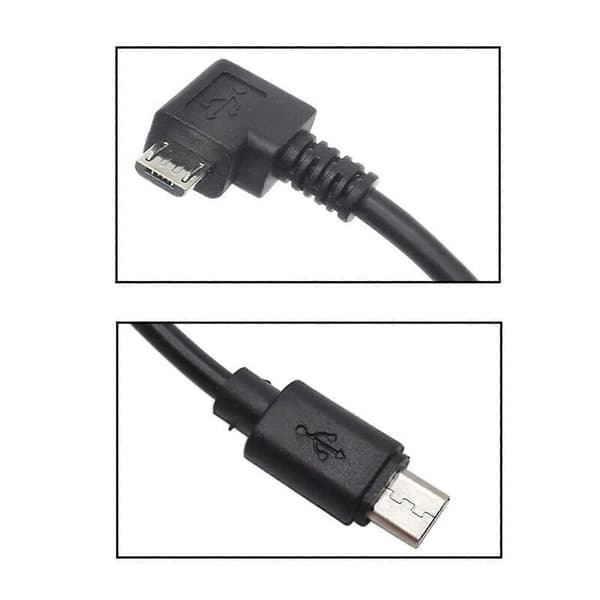 Link USB Kabel Ledning Tråd Til Nzxt Kraken X73 X53 X63 CPU Væskekøler Sort [Db] 90 Degree Connector