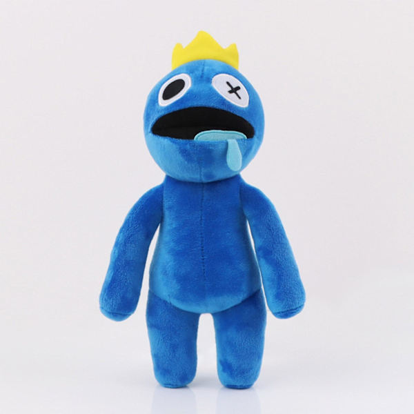 9 figurer av Rainbow Friends plysjleker, Rainbow Friends utstoppede dukkegaver [DB] green 20cm