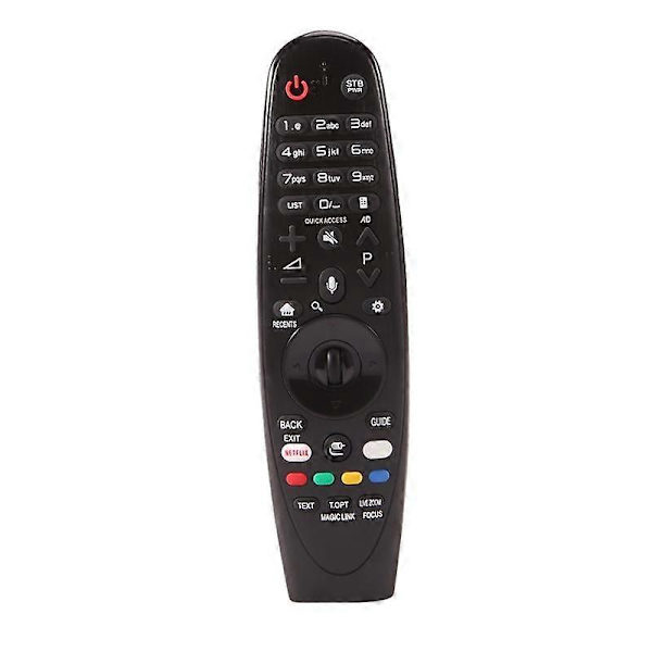 AN-MR650A Erstatningsfjernkontroll med stemmefunksjon og flygende musefunksjon for LG Smart TV [DB] Black