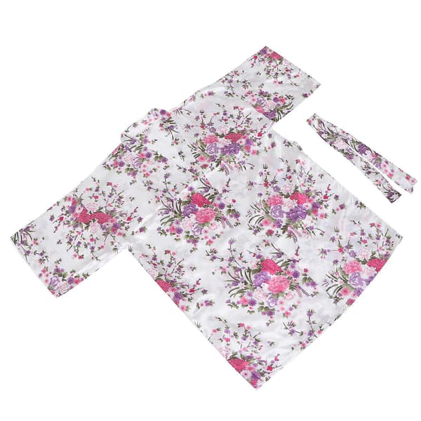 Blommönstrad Dam Badrock Sommar Kimono Nattkläder