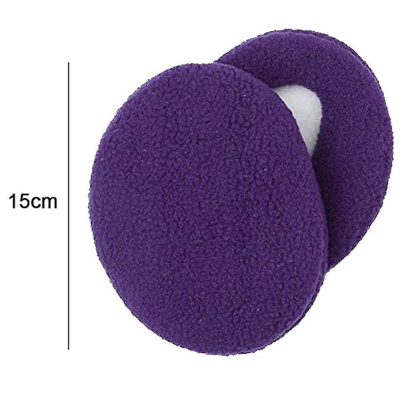 Earbags Nauhattomat Korvanlämmittimet/Korvasuojat Talviset Korvasuojat Miehille ja Naisille [DB] Purple