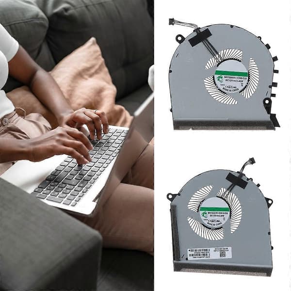 Höghastighets CPU GPU Kylfläkt Kylare Kylfläns För OMEN 17-CB 17-CB0030NR [DB] CPU GPU