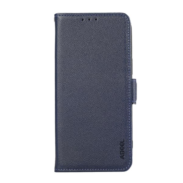 Side-Magnetisk Litchi PU Etui til Samsung Galaxy A53 5G [DB] Blue