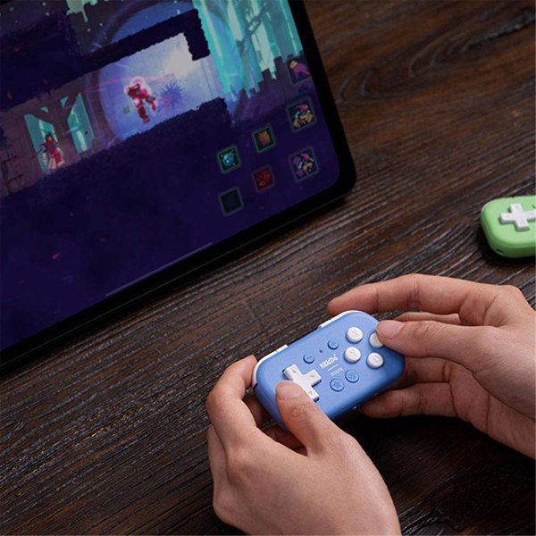 Til PC Os Computer Bluetooth Controller Switch Android Multifunktionel Game Controller, blå