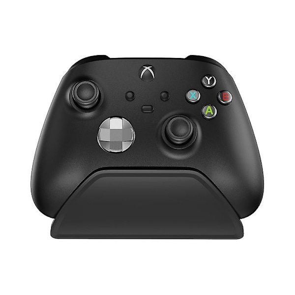 Til Xbox One / One Slim / One X / Series S X Gamepad Holder ABS Spilcontroller Borddisplay Stand [DB] Black