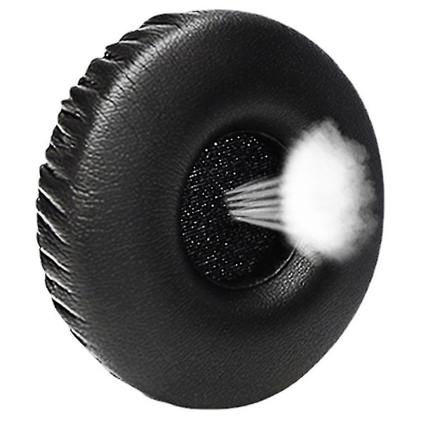 1 Par Jabra Revo Wireless On-Eartooth Headset Almindelige Proteinlæder Ørepude Udskiftningsdele db Black, Black Style A