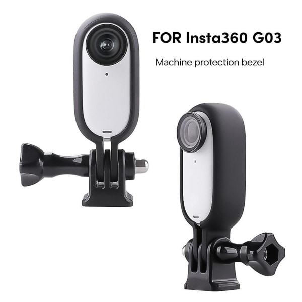 Ramfäste för tumkamera för Insta 360 Go 3-kamera Snabbfäste Adapter Ramfäste Tillbehör