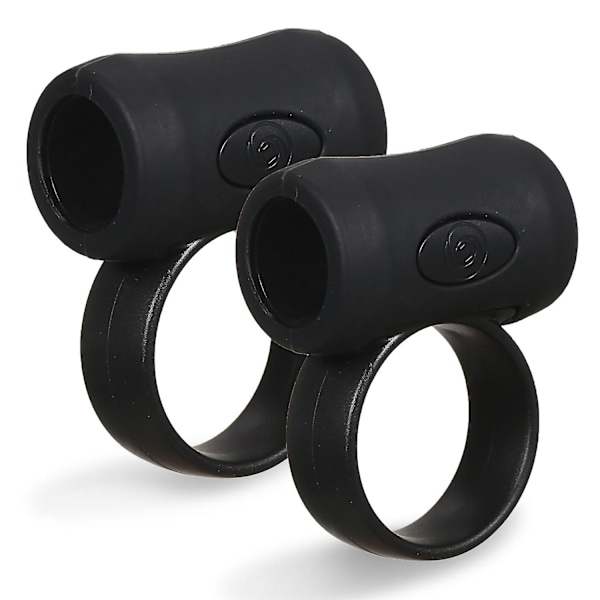 2 stk. Trommestikk Kontrollklips Finger Ring Hjelpetrommestikker Grep Anti Skli Trommestikker Tilbehør db Black 7