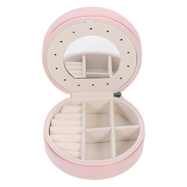 Pink Multi Layer Smykkeskrin til Opbevaring Smykkeopbevaring[DB]