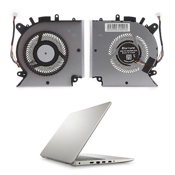 til MSI Katana GF66 GF76 11SC 11UC Laptop CPU Køleventilator 5V 4pin GPU Radiator [DB] CPU GPU