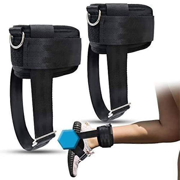 Adjustable Weight Dumbbell Lifting Ankle Strap Leg Curl Unlock Workout Traning [DB]