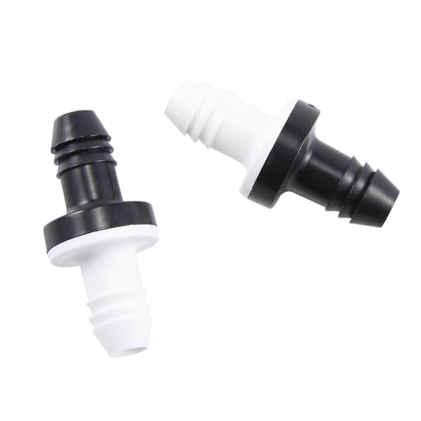2 st 3/8 tum 10 mm Inline Abs envägs vatten backventil för bränsle gas vätska luft  [dB}