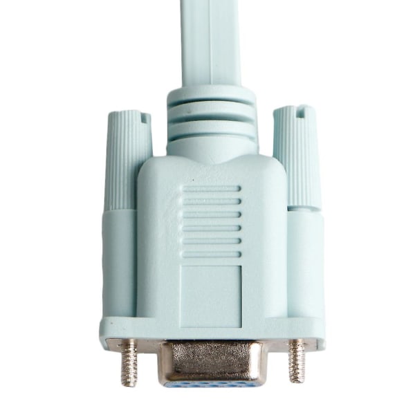 Konsolkabel Rj45 Cat5 Ethernet till Rs232 Db9 Com Port Seriell Hon Router [DB]