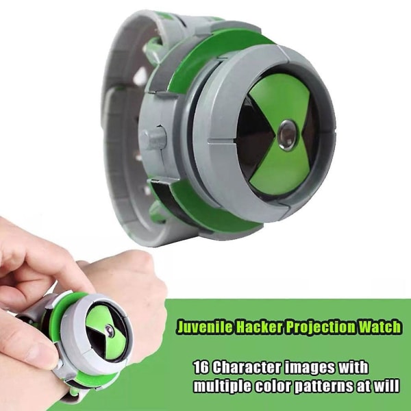 Ben 10 Ultimate Omnitrix Watch Style Japan Force S9R3 Alien Kids projektor/leksak [DB]