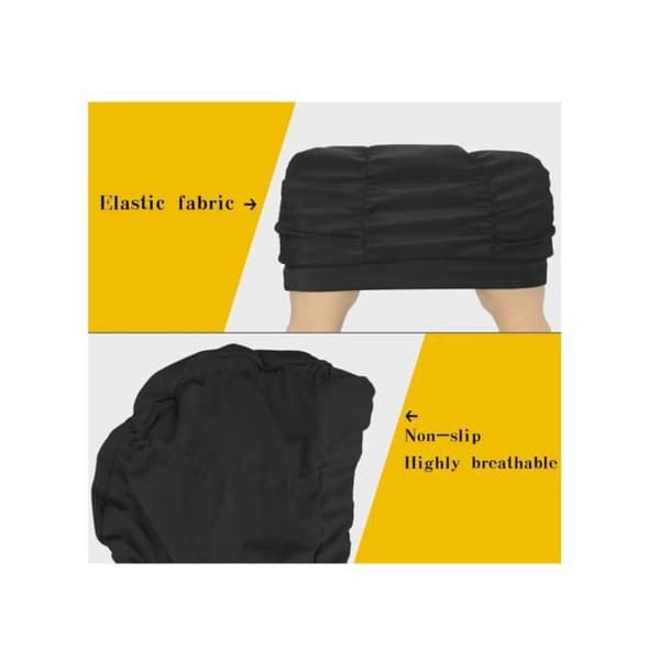 Badehætte - Ikke specificeret - 2 stk - Elastisk - Polyesterstof - Komfortabel til svømning[YJD]