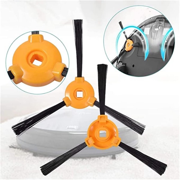 Tilbehørssett for Deebot 600 601 605 710 N79 N79s K600 K700 robotstøvsuger [DB] As Shown