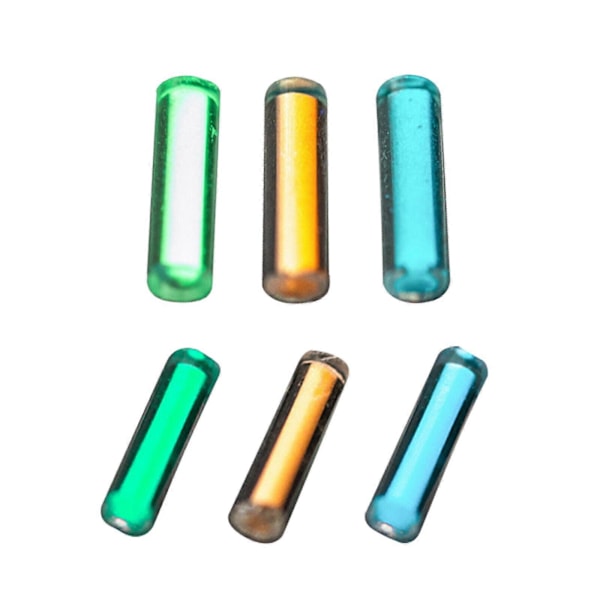 Istället för Tritium Gas Tube Självlysande Glasrör för Utomhusbruk Stick Lights Fk [DB] Green 3*11mm