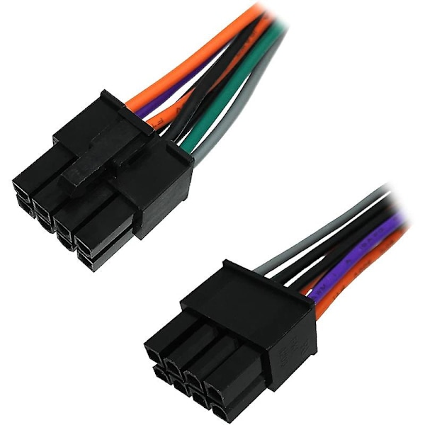 24-bens til 8-bens ATX PSU-adapterkabel til 3020 7020 9020 T1700 12-tommer (30 cm)  [dB} Random Color
