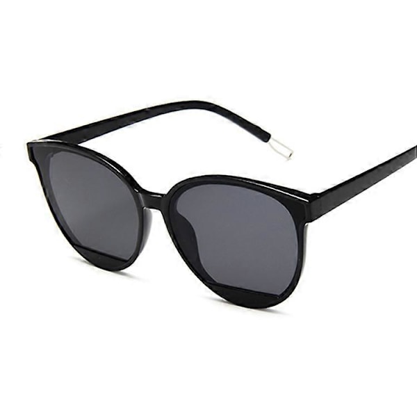 Nyhed 2020 Mode Solbriller Kvinde Vintage Metal Spejl Klassiske Vintage Solbriller Kvinde Oculos De Sol Feminino UV400 [db] Black Gray