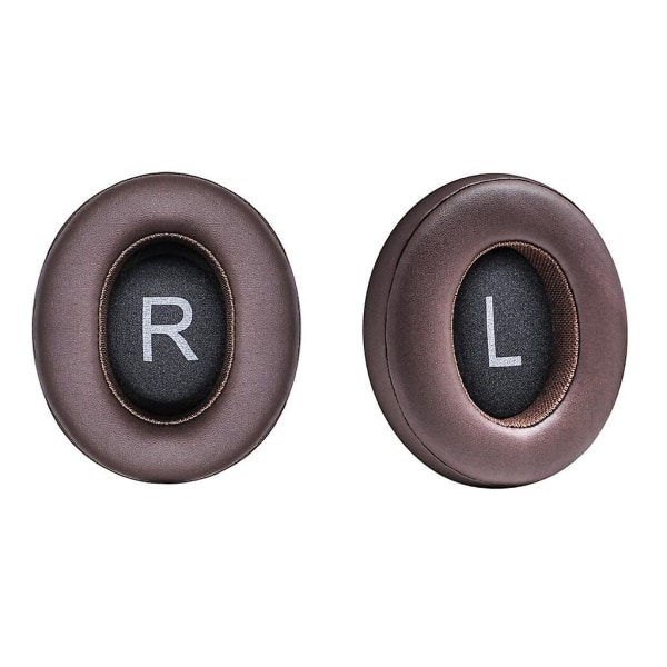 Andningsbara öronkuddar för Shure Aonic50 Aonic40 Srh1540 hörlurar öronkuddar spänne {DB Dark brown