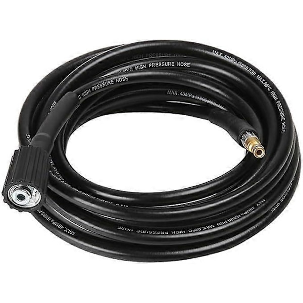 Til Karcher K2 K3 K4 K5 K6 K7 (6m) Trykvaske Vandrensning Højtryksudskiftningsslange Rengøringskit 6m/8m/10m/15m{ DB} Quick and M22 Screw 6m