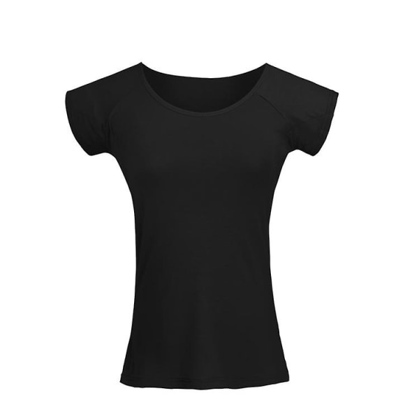 Svedsikker T-shirt Komfortabel Kvinder Kortærmet Underarm Sved T-shirt Undertrøje
