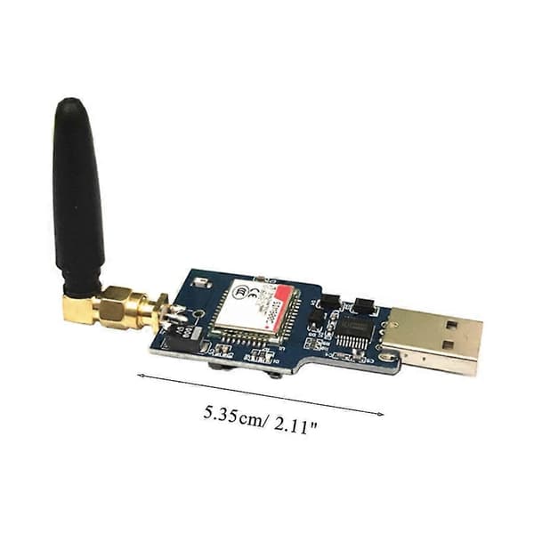 USB til GSM Seriell Port GPRS SIM800C Modul Med Bluetooth-kompatibel Ringing [DB]