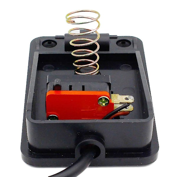 Halksäker Metall Momentan Elektrisk Fotpedalströmbrytare Industritillbehör {Db}