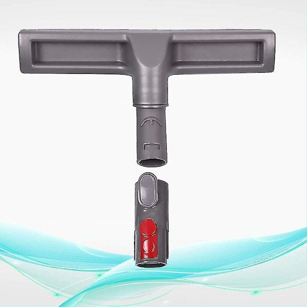Flexibelt golvmunstycke 30 cm för dammsugare, kompatibel med Dyson Dc37 Dc33c V7 V8 V10 V11 dammsugare (med adapter) Db