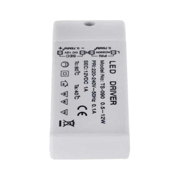 LED Driver 12w 18w LED Strømforsyning LED Driver Konstant Strøm Strømforsyning [DB]