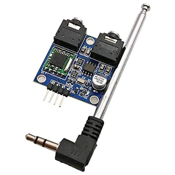 1 st TEA5767 Radiomodul FM Stereo Radiomodul för 76-108MHZ Frekvenskrets med gratis kabel An [DB]