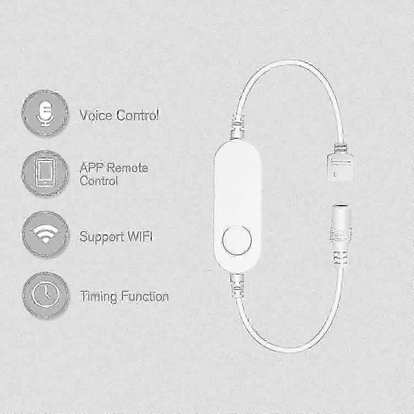 WiFi LED Controller Trådløs Smart Controller med RGB-interface