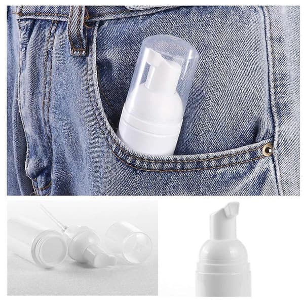 Skum Mousse Flaske til Opbevaring 3 Stk. Makeup Lotion Flasker Rensemiddelholder [DB]