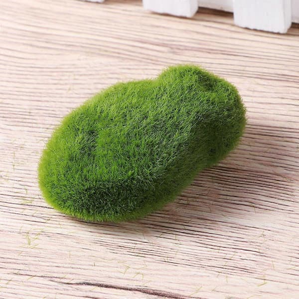Gröna bollar Moss Rocks för dekor konstgjord stenöverdrag[DB]