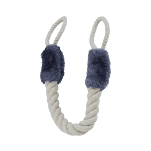 Dørhåndtak Trekktau Anti-Klype Stropper Stopper Multifunksjonell Hund Fingerbeskytter Dørtau for Soverom Stue db blue 60cm