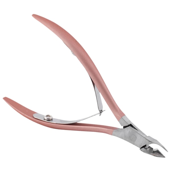 Nail Pincet Cutter Nipper Clipper Remover Manicure Art Grooming Tool Beauty Negletang Pink