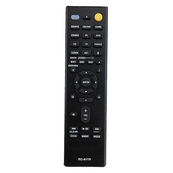 Ny RC-911R Fjernkontroll For Onkyo AV-mottaker TX-NR555 TX-NR656 TX-NR757 R695 [DB]