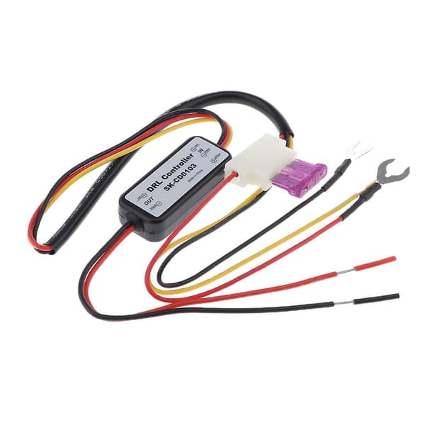 Bil LED Dagsljus Reläkoppling Dimmer 5a Auto DRL Styrenhet {db}